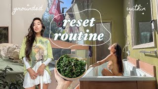 A Chill Reset Routine Day | finding balance & tuning into love
