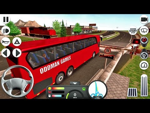 Coach Bus Simulator #28 PRAGA! - Bus Game Android IOS gameplay