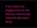 Hannah Montana Bigger Than Us w/lyrics 