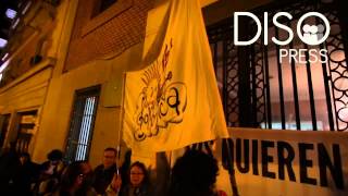 preview picture of video 'Manifestación, ocupación y desalojo en el quinto aniversario del madrileño Patio Maravillas'