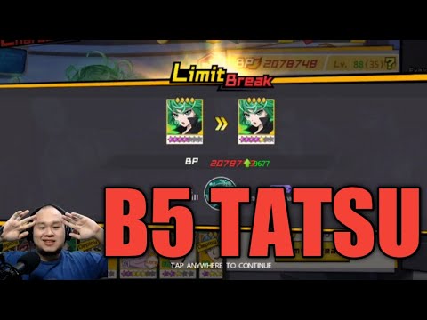 LIMIT BREAK TATSU B5 || One Punch Man The Strongest