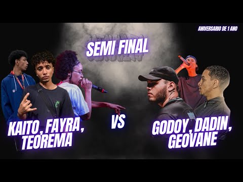 KAITO, FAYRA, TEOREMA x GODOY, DADIN, GEOVANE I Semi Final l GUANACITY 1 ANO