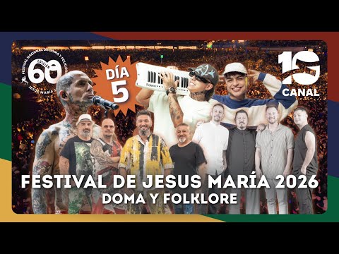 DIA 5 COMPLETO | Los Tekis, Ke Personajes, La T y La M y más | FESTIVAL JESUS MARIA 2026