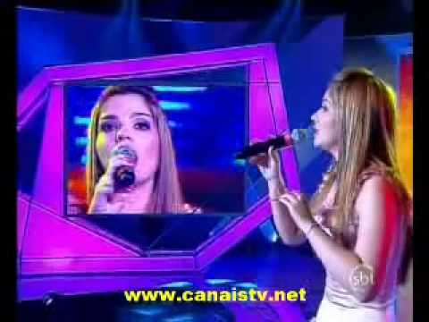 Programa Raul Gil Amanda Neves Com te partiro