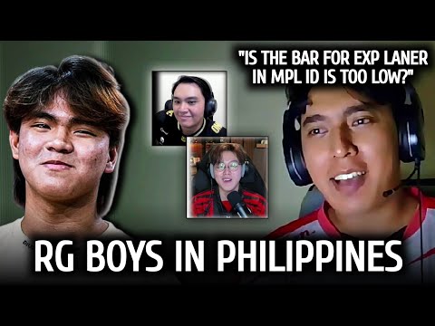 THE RG BOYS FROM PH | IS THE BAR FOR EXP LANER IN MPL ID IS TOO LOW? MIRKO, GONIE & CHEFFIHN PODCAST