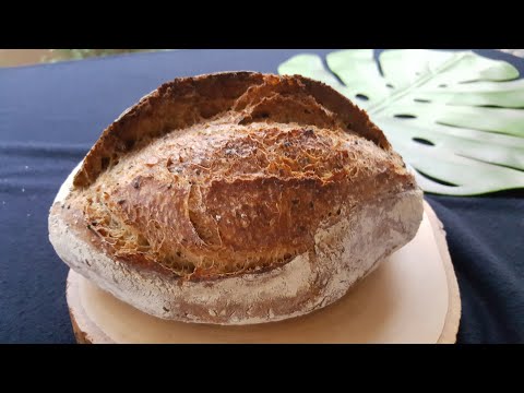 Sesame seed sourdough 2020 09 02