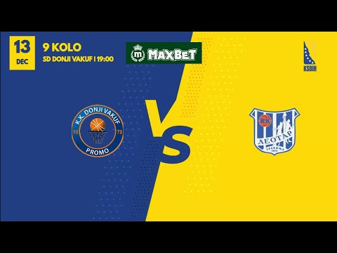 KK Donji Vakuf Promo - KK Leotar | 9. kolo | MAXBET LIGA | KSBIH | 2025/2026