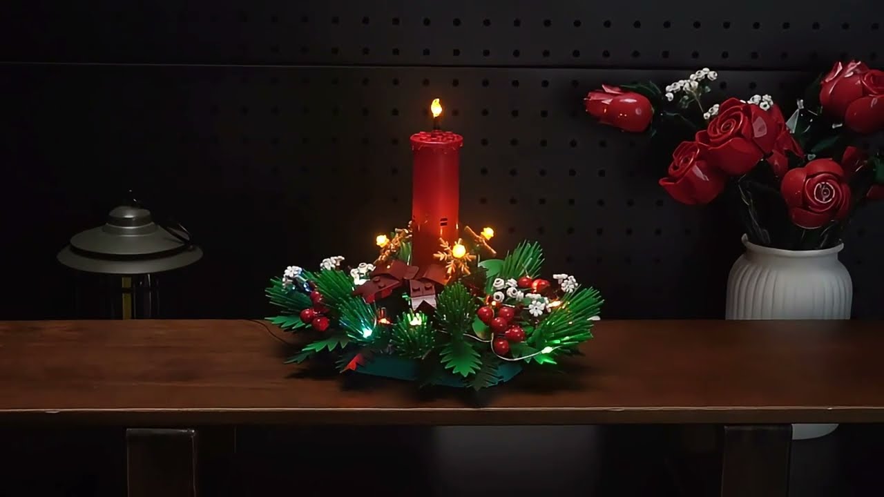 BrickBling LED-Licht-Set für LEGO® Weihnachtsgesteck (40743)