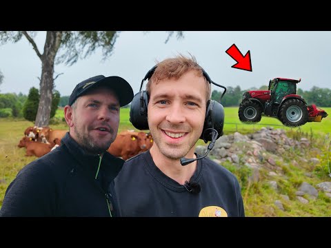 Vi är TILLBAKA PÅ YOUTUBE!! Skörd, Kalvar och nya REDSKAP PÅ GÅRDEN