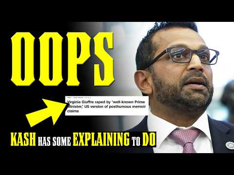 Kash Patel has some SERIOUS EXPLAINING to Do...