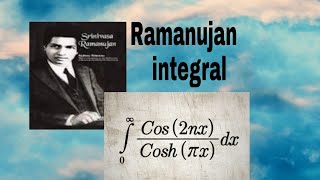 Ramanujan integral | 8 from lost notebook