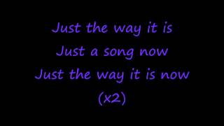 Adam Lambert- Just the way it is with lyrics