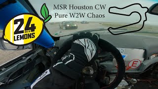 MSR Houston CW - 24 Hours of Lemons - Absolute Chaos and I  Love It! - POV Racing