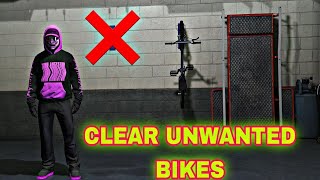 (SOLO) How to Clear your unwanted BMX/Bicycles in GTA Online