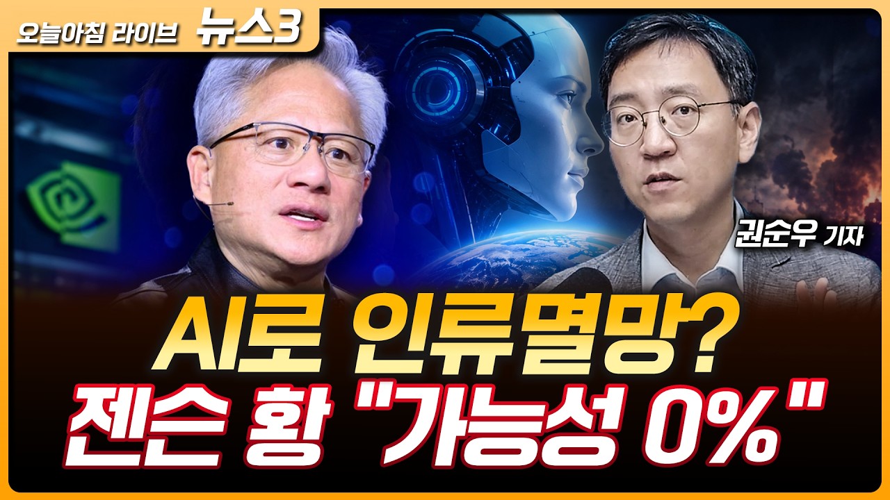 젠슨 황 "AI로 인류멸망 가능성 0"…삼성전자 파운드리 생산능력 확대 | 미국차 업계 "중국차 공장 허용 말?