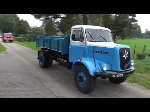 Henschel oldtimer op de OCV najaarsrit 25-09-2021
