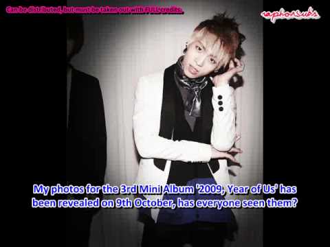 [Eng Sub] 091010 - To. SHINee World. (Audio message from Jonghyun)