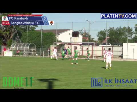 08.06.17 FC Karabakh - Senglea Athletic F.C. - Highlight  (1. Halbzeit / 03:43) am 08.06.2017 18:07