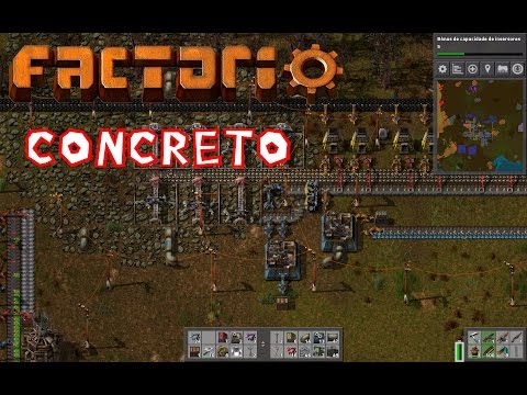 Factorio #20 - Produção de Concreto e Módulo de Velocidade