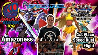 April 2026 1st Place Yugioh Speed Duel Flight - Amazoness Deck Profile