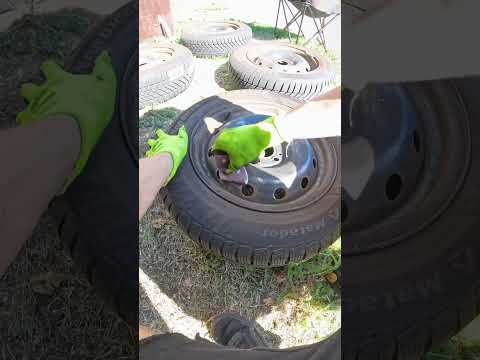 Thumbnail for 🛞 Restoring steel wheels ( almost 17 years old ) - buildup rust removal #11 🛞 by video, vide, video i