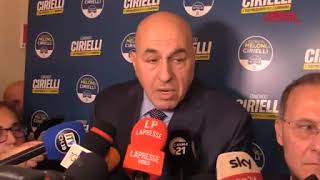 Crosetto sui cori fascisti: «Nulla a che fare con Fratelli d'Italia, vanno presi a calci e cacciati»