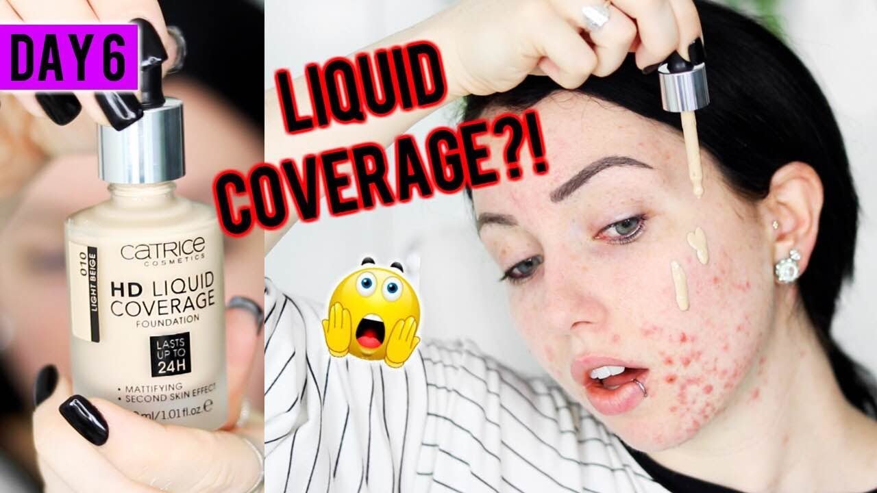 OMG..Catrice HD LIQUID COVERAGE FOUNDATION {First Impression Review & Demo!} 15 DAYS OF FOUNDATION