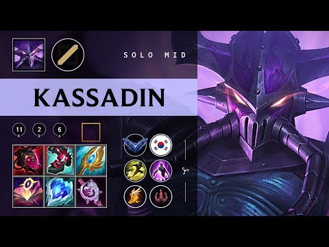 Kassadin Mid vs Syndra - KR Diamond Patch 26.01