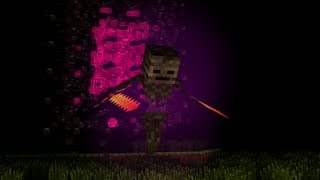 preview picture of video 'The appearance of the Skeleton Wither - A Minecraft Animation'