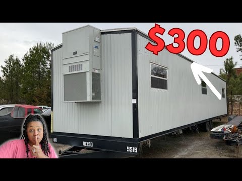 Secret Auction Website To Buy Cheap Mobile Office You Can Live In!