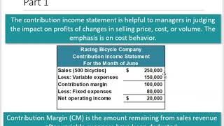 ACCT 205 Chapter 5 CVP Analysis