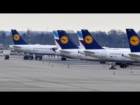 Lufthansa cancels 95 percent of passenger flights