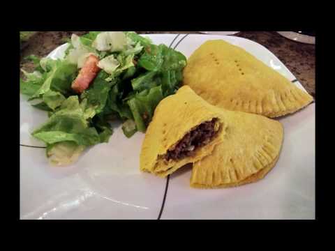 Jamaican Beef Patties (complete dough and filling)