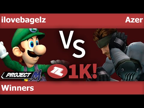 TLOC 1K  - ilovebagelz (Luigi) vs GG | Azer (Snake) Winners - PM