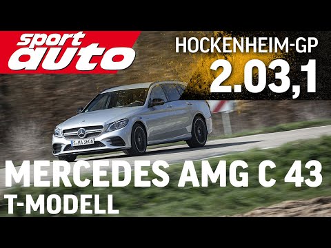 Mercedes AMG C 43 T-Modell | Hot Lap Hockenheim-GP | sport auto