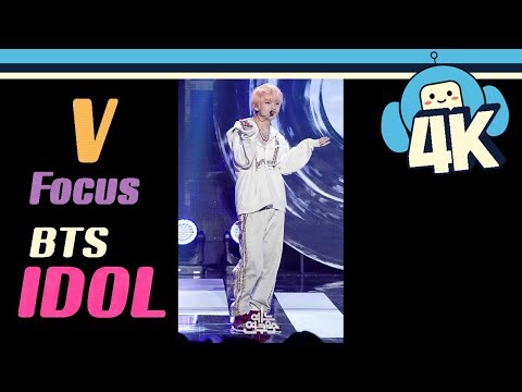 [4K & Focus Cam] BTS - IDOL (V Focus)  @Show! Music Core 20180908