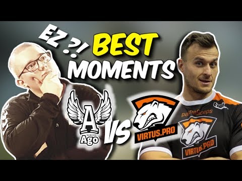 AGO WYGRYWA Z VIRTUS.PRO !!! FURLAN CLUTCH 1vs3, NEO ACE, SNATCHIE VAC SHOT - CSGO BEST MOMENTS