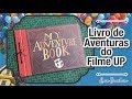 Encadernação Do My Adventure Book Álbum Do Filme UP Altas Aventuras
