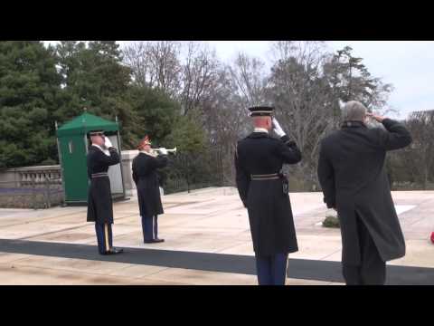 JD Micals at Arlington National Cemetery
