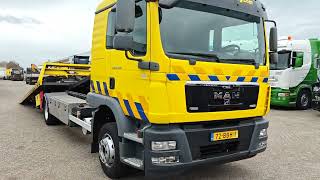 MAN TGM 12.250 4x2 Day cab (6 pl) Euro5 - Falkom FAS5000 + FAL2000 + tow truck for sale - Image 4 | Autoline MAN TGM 12.250 4x2 Day cab (6 pl) Euro5 - Falkom FAS5000 + FAL2000 + tow truck | Image 4 - Autoline