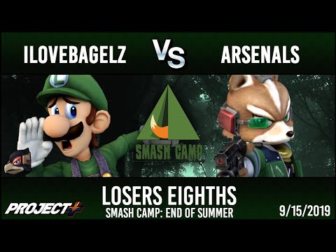 Smash Camp 2019 (Losers Eighths): Arsenals (Fox) vs ilovebagelz (Falco/Luigi)