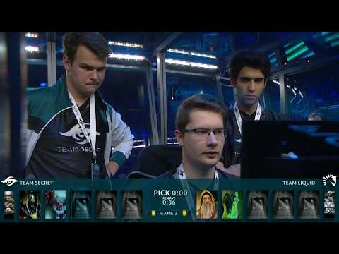 Team Liquid vs Team Secret Game 3 | DOTA 2 The International 7 (TI7) 2017 Low Bracket Round 2