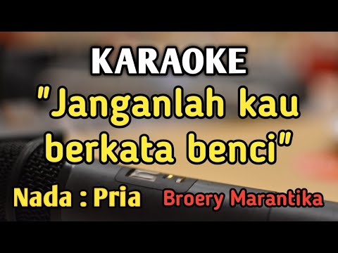 AKU JATUH CINTA - KARAOKE || NADA PRIA COWOK || Pop Nostalgia || Broery Marantika || Live Keyboard