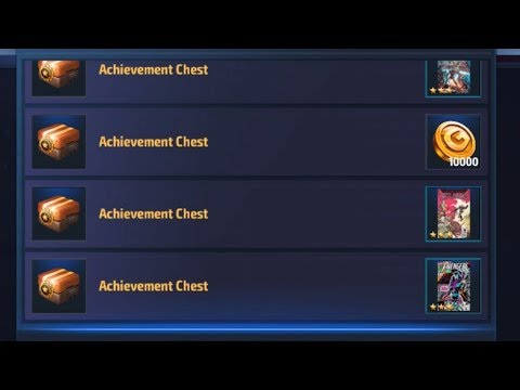 All My Achievement Chests Opening | Marvel: Future Fight