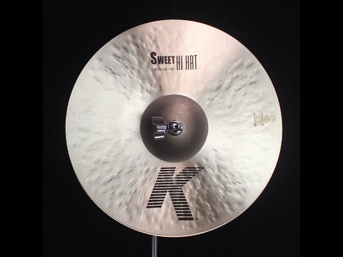 Zildjian 14" K Sweet Hi Hats - 1009g/1411g (video demo) image 2