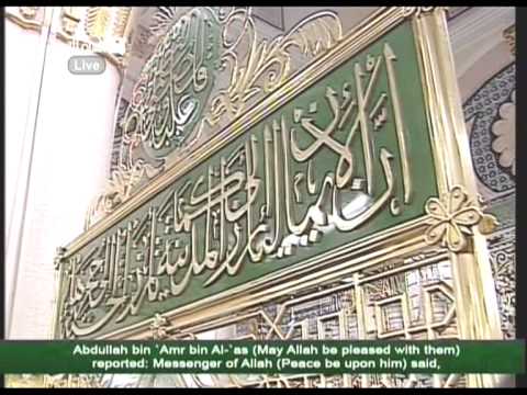 المسجد النبوي من الداخل 22 ذو الحجة 1434هـ