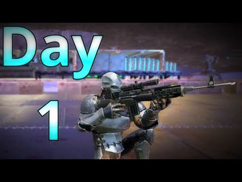 Claiming The Best Rathole on Day 1! -ARK PvP