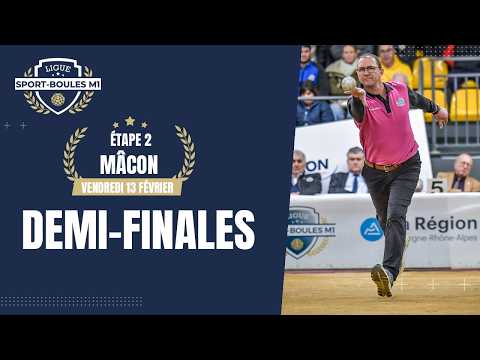 Ligue Sport-Boules M1 - Etape 2 - Mâcon - Demi-finale