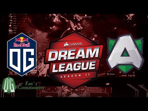 OG vs Alliance - Game 2 - DreamLeague Season 11 Europe Qualifier.
