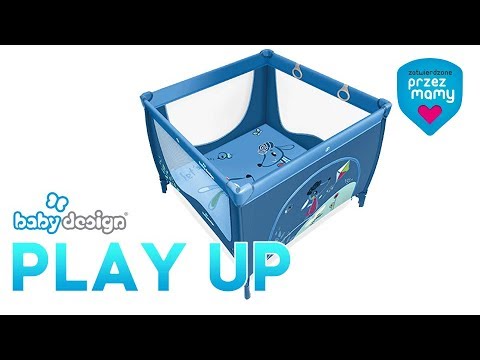 Манеж для детей Baby Design Play Up Sloth light grey 07